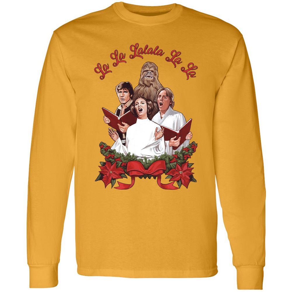 Long Sleeve T-Shirt - H3C1LZTH - Gold - 9