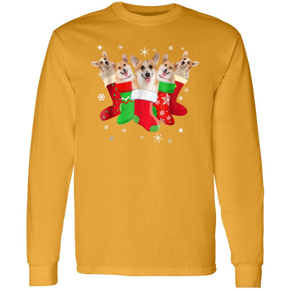 Long Sleeve T-Shirt - 1DFK3GPN - Gold - 9