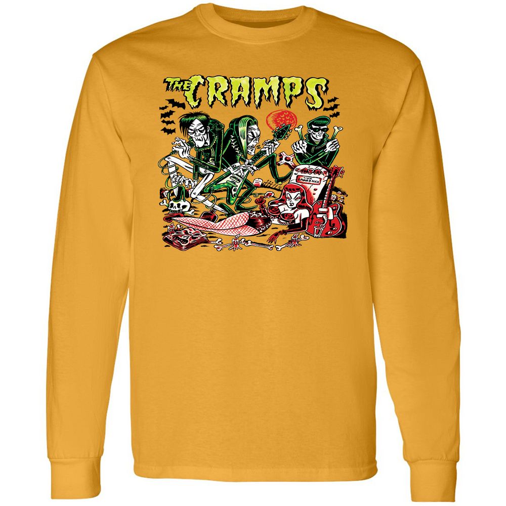 Long Sleeve T-Shirt - Z1FQWQGG - Gold - 9