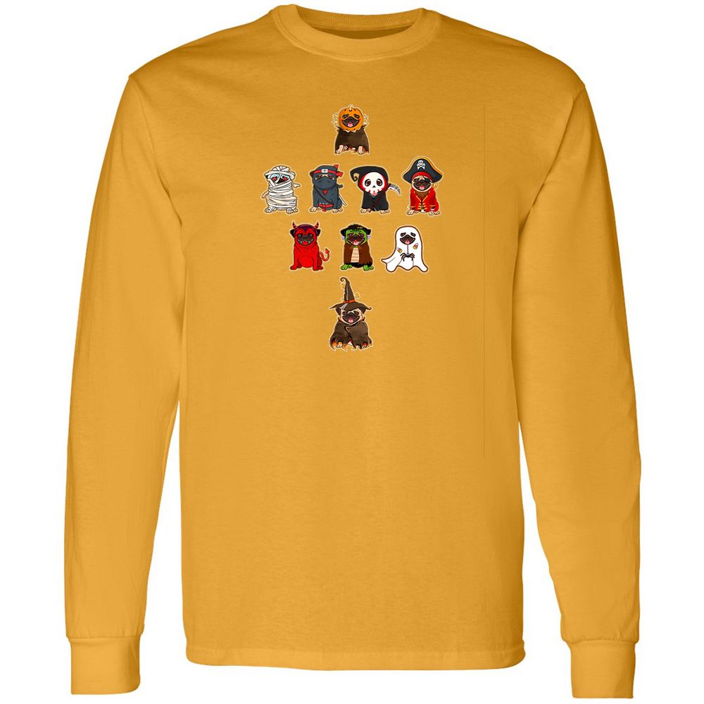 Long Sleeve T-Shirt - CEKJCESK - Gold - 9