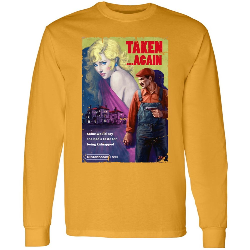 Long Sleeve T-Shirt - 3BU3SF9N - Gold - 9