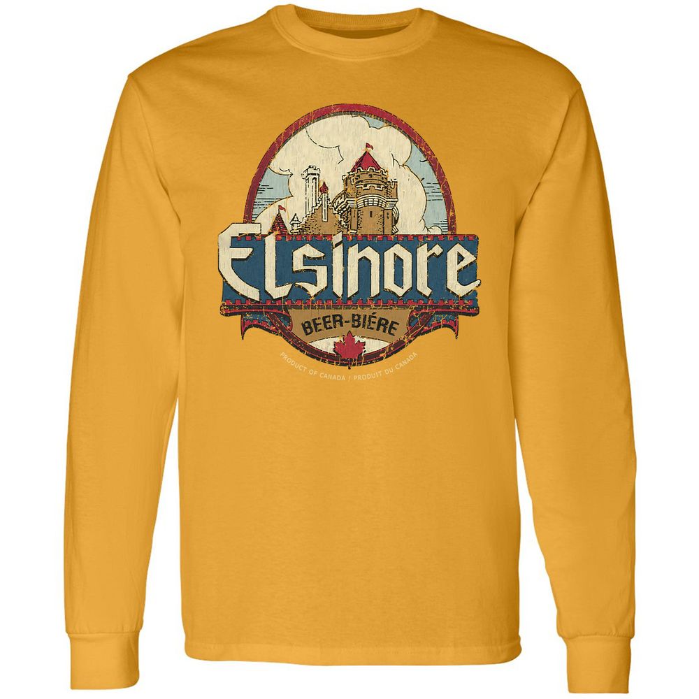 Long Sleeve T-Shirt - 9QZR7L5K - Gold - 9