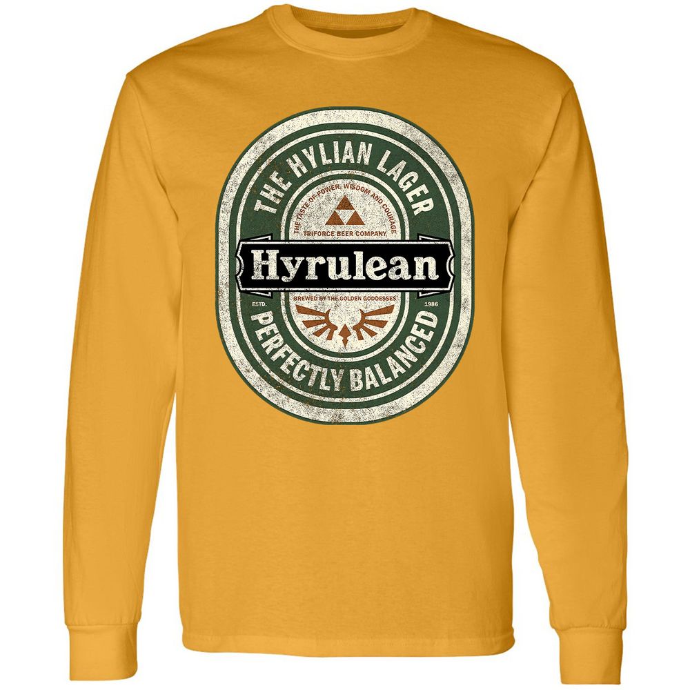 Long Sleeve T-Shirt - SHJYJ1V2 - Gold - 9