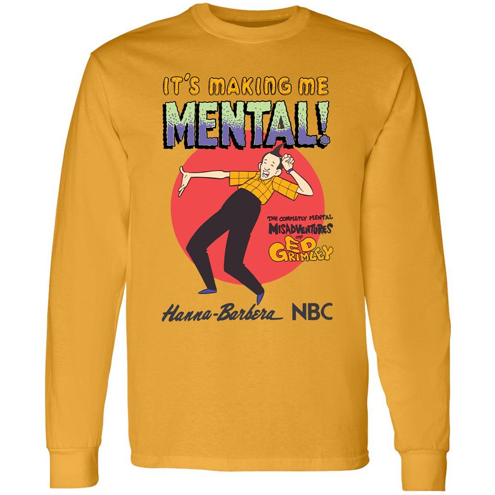 Long Sleeve T-Shirt - 54F5CD7U - Gold - 9
