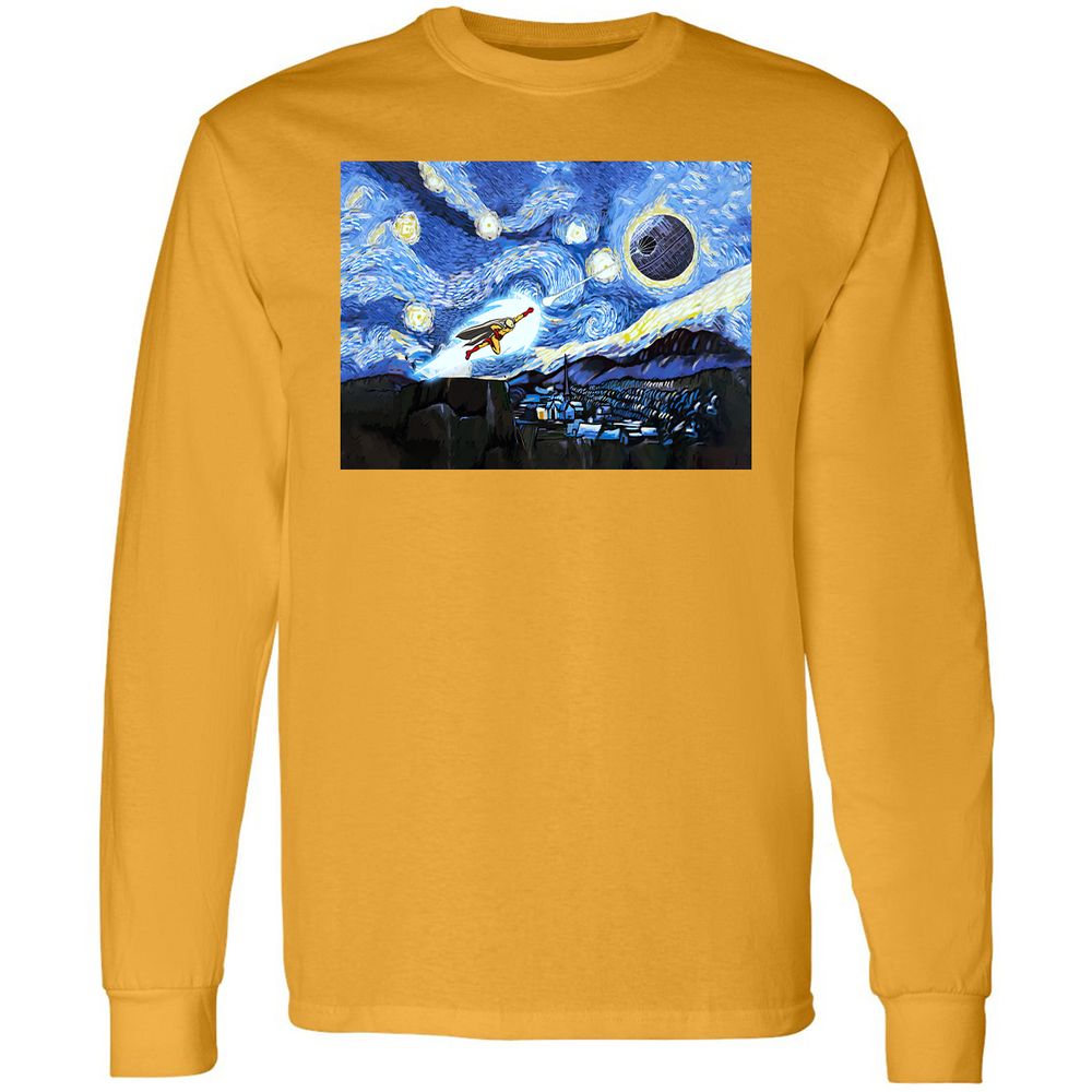 Long Sleeve T-Shirt - 1KH4U8LZ - Gold - 9