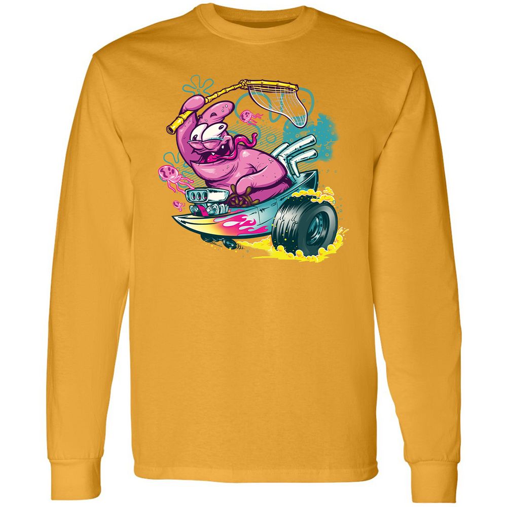 Long Sleeve T-Shirt - KHMKUNBZ - Gold - 9