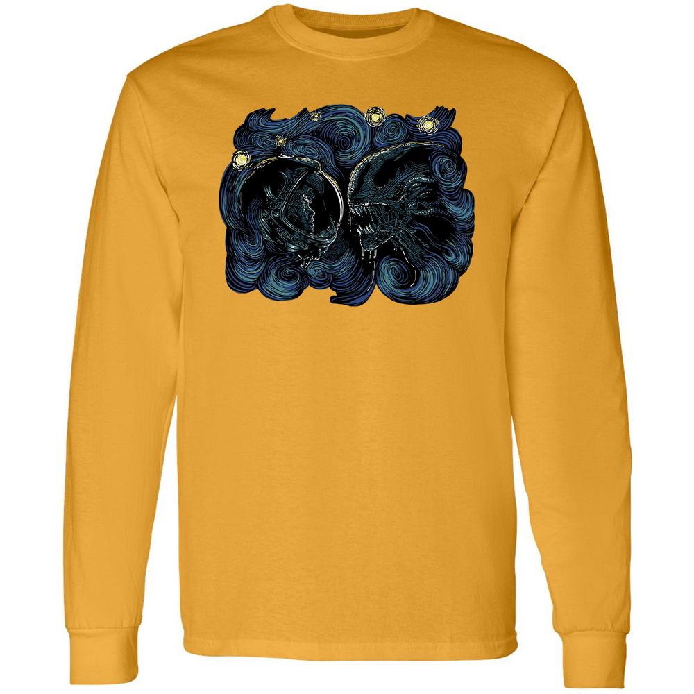 Long Sleeve T-Shirt - 7SWFBD9G - Gold - 9