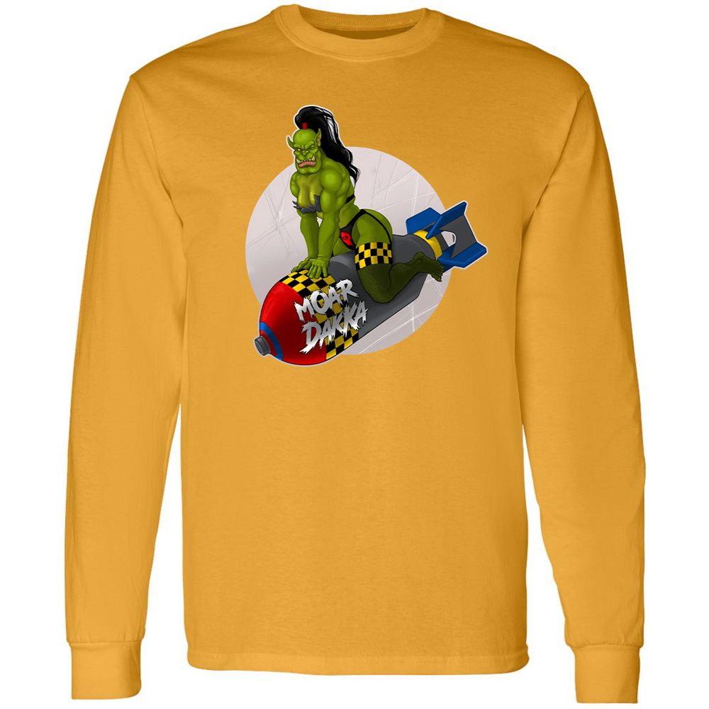 Long Sleeve T-Shirt - TUKBLHPP - Gold - 9