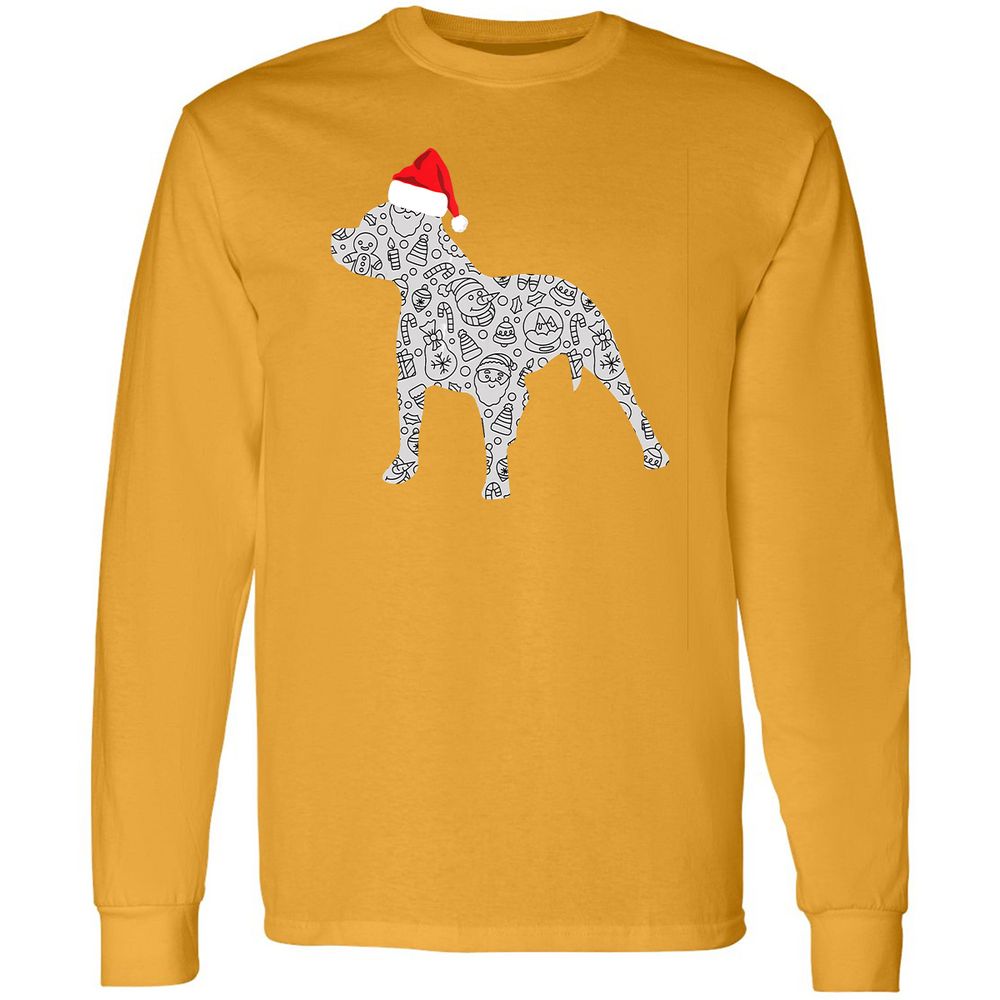 Long Sleeve T-Shirt - 6RPUFJJG - Gold - 9
