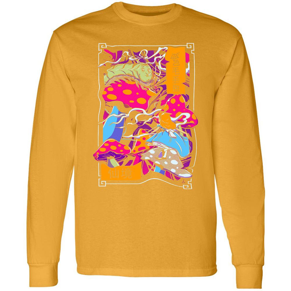 Long Sleeve T-Shirt - 1KL7CRSR - Gold - 9