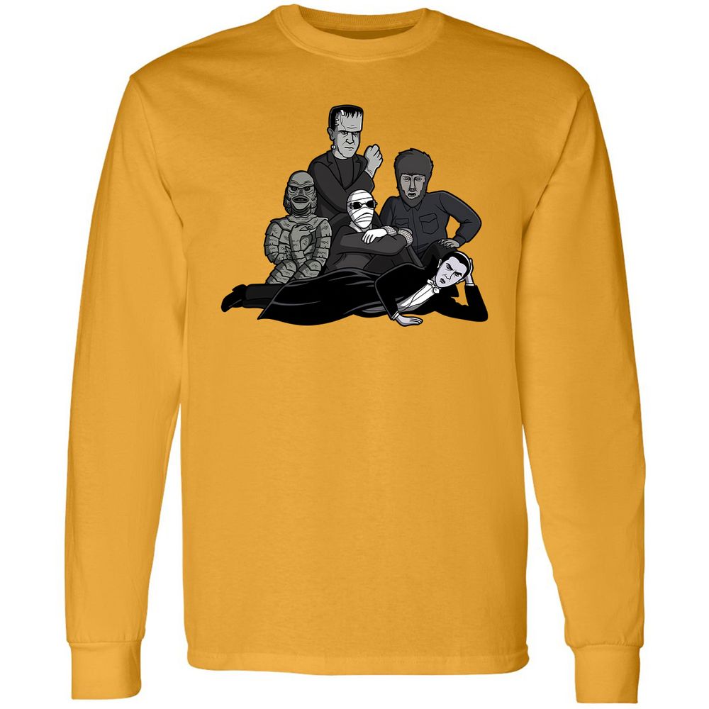 Long Sleeve T-Shirt - 1MS2AMZ5 - Gold - 9