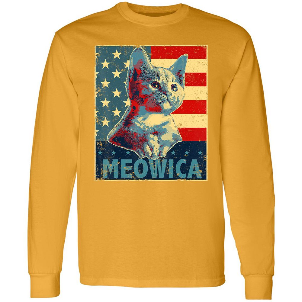 Long Sleeve T-Shirt - CLWZAE8U - Gold - 9