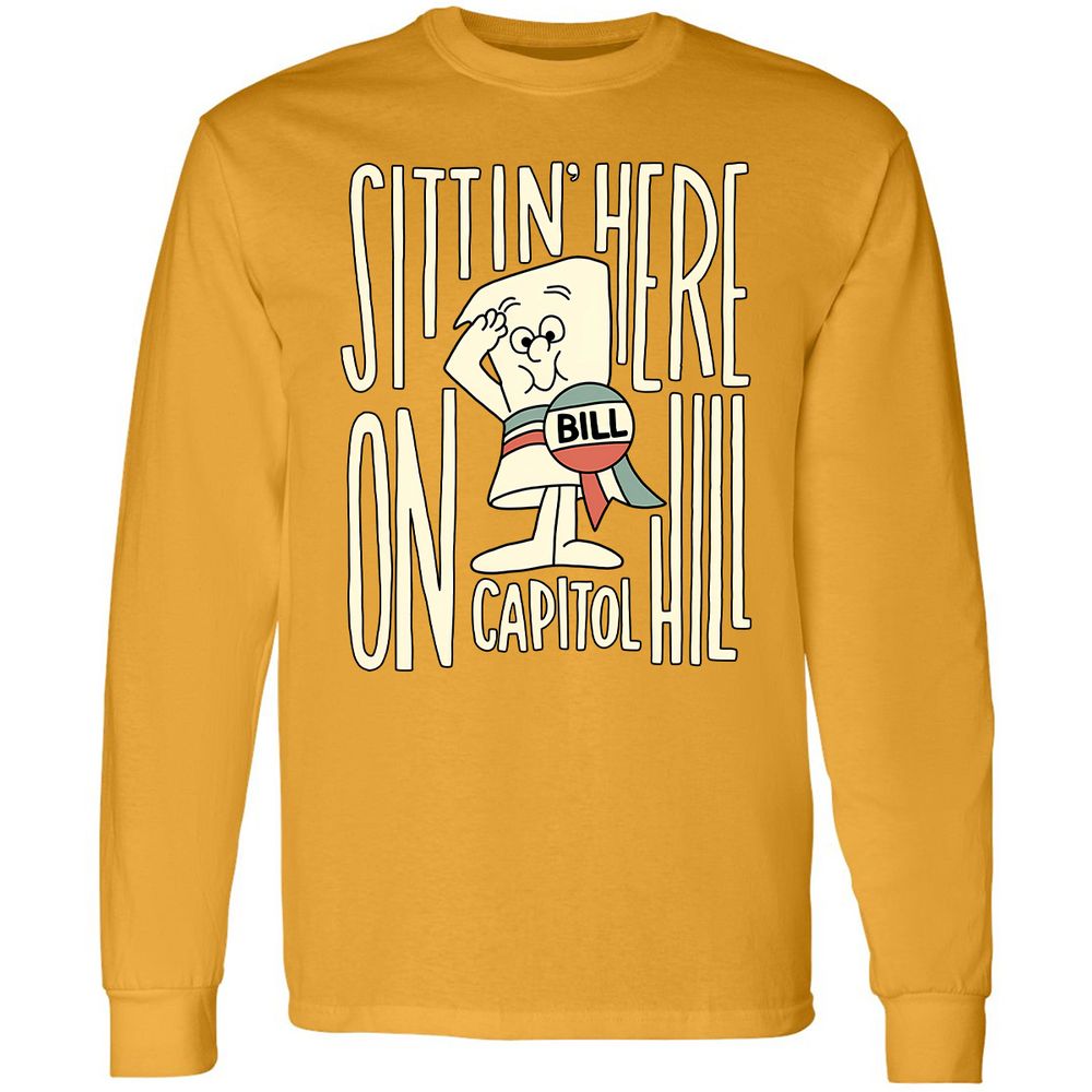 Long Sleeve T-Shirt - Z871UJ5L - Gold - 9