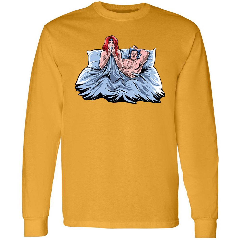 Long Sleeve T-Shirt - J75XG46M - Gold - 9