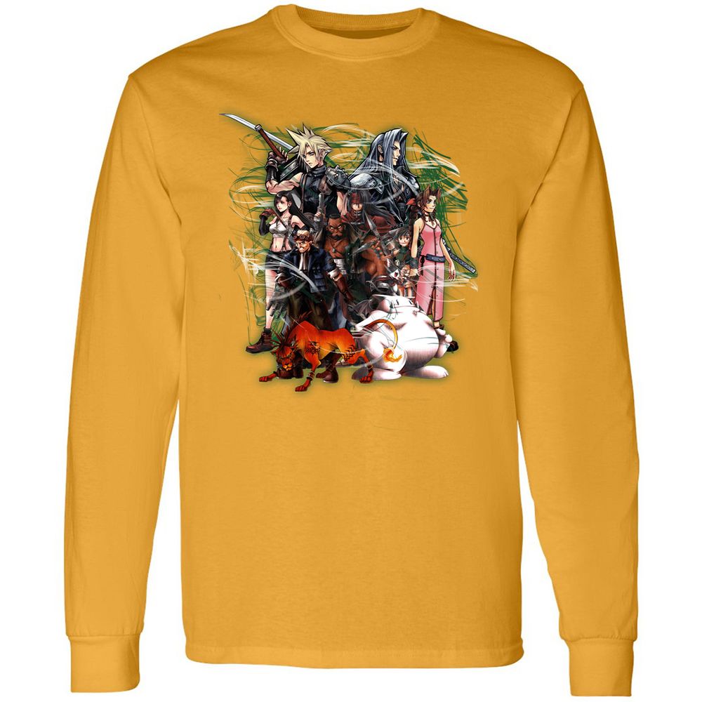 Long Sleeve T-Shirt - MU9ZSGWL - Gold - 9