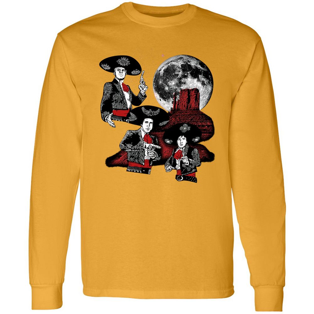 Long Sleeve T-Shirt - 3FBW9A1R - Gold - 9