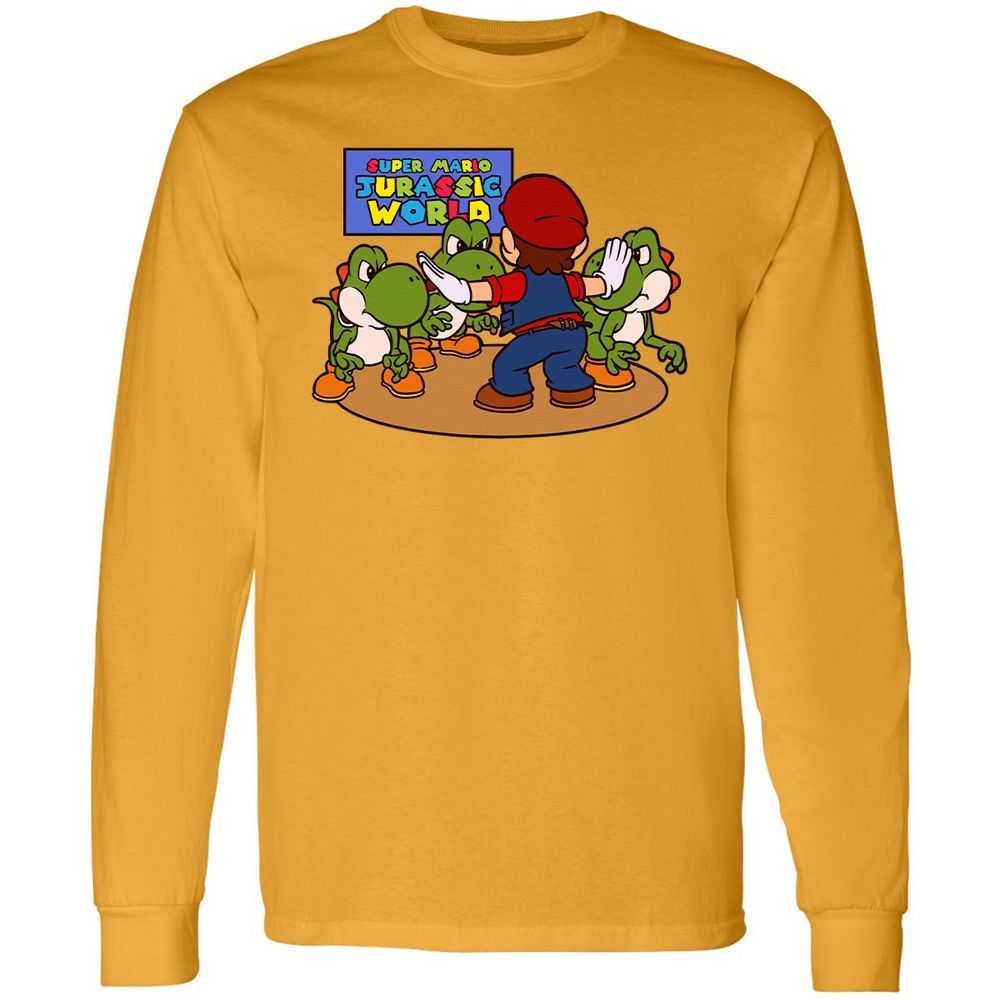 Long Sleeve T-Shirt - AEXEXE1T - Gold - 9