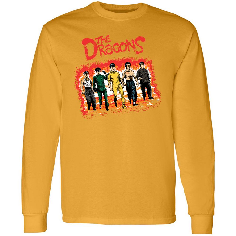 Long Sleeve T-Shirt - MZNGKN21 - Gold - 9