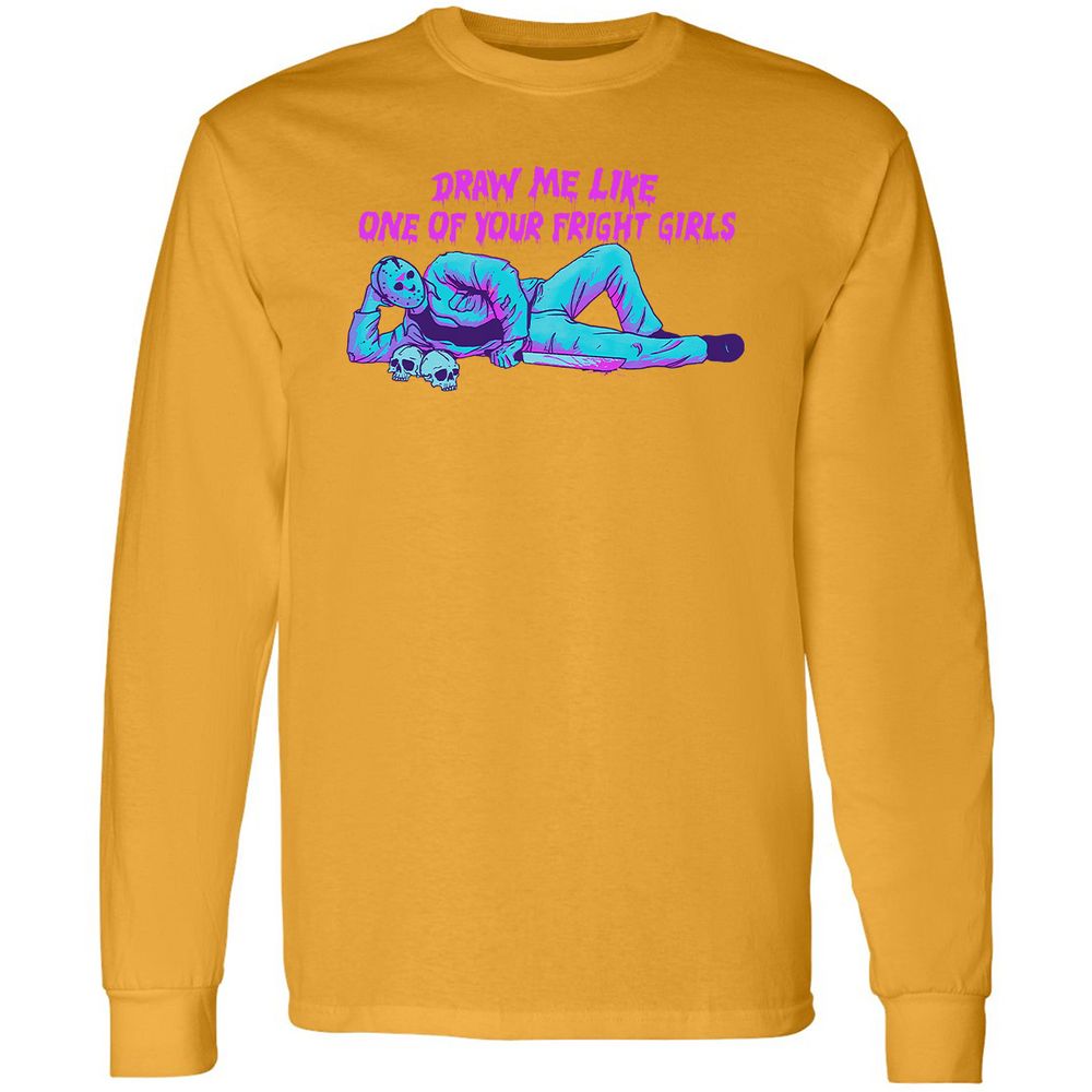 Long Sleeve T-Shirt - SGPPKD75 - Gold - 9