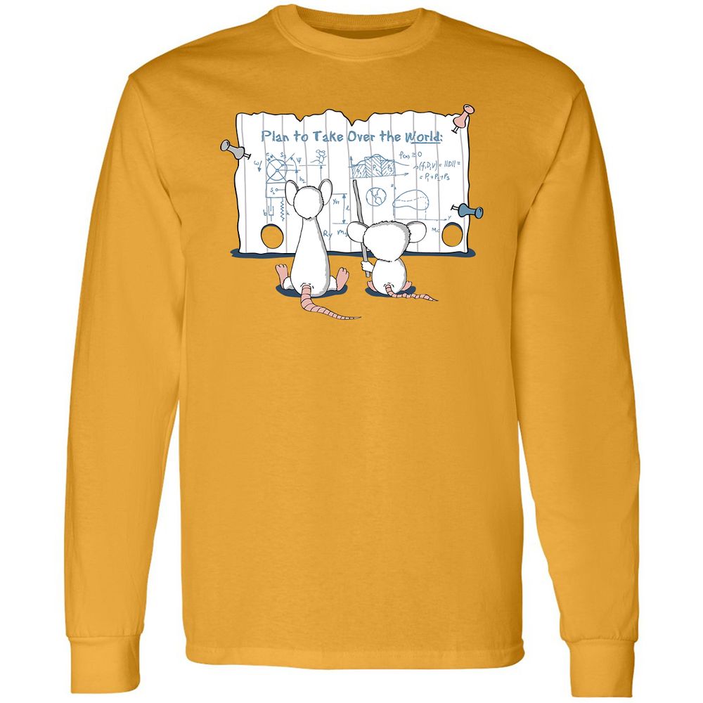 Long Sleeve T-Shirt - AZ9CA397 - Gold - 9