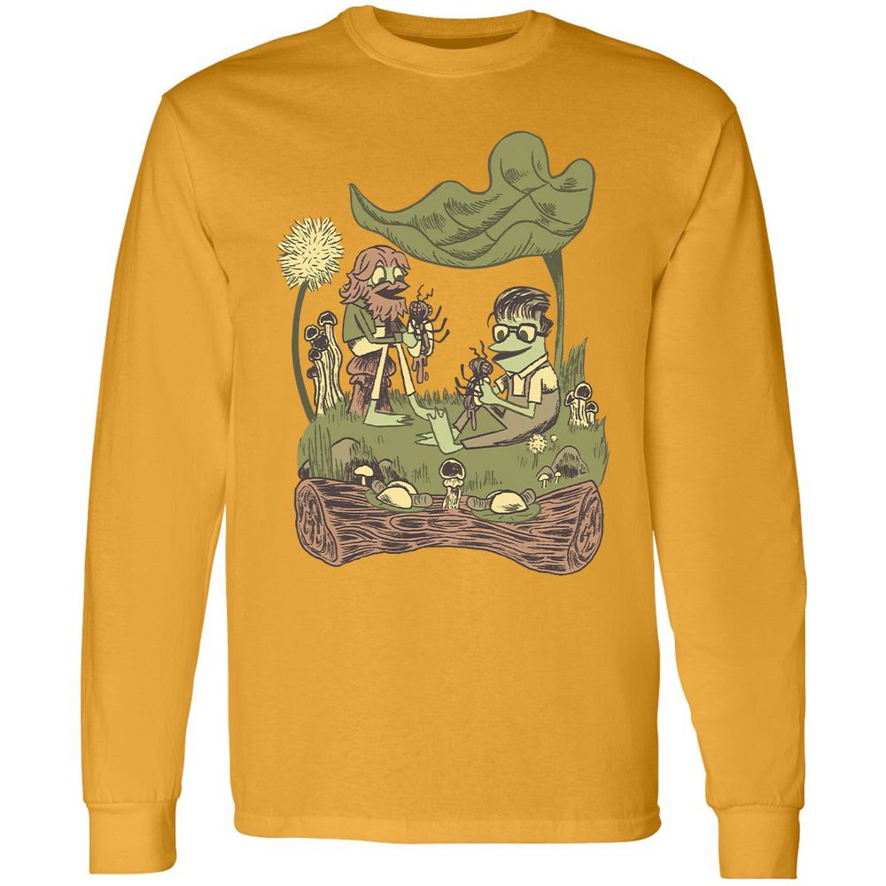 Long Sleeve T-Shirt - MFGLWEJ2 - Gold - 9