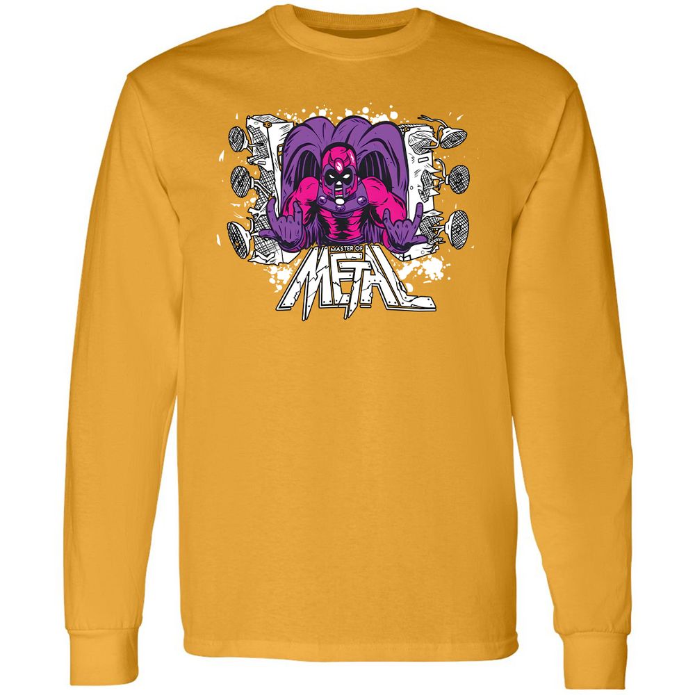 Long Sleeve T-Shirt - W8W4GX6E - Gold - 9