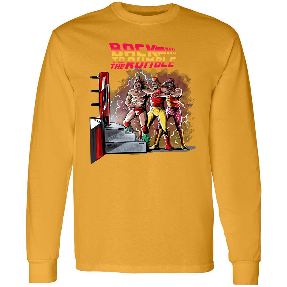 Long Sleeve T-Shirt - RH7S1CDS - Gold - 9