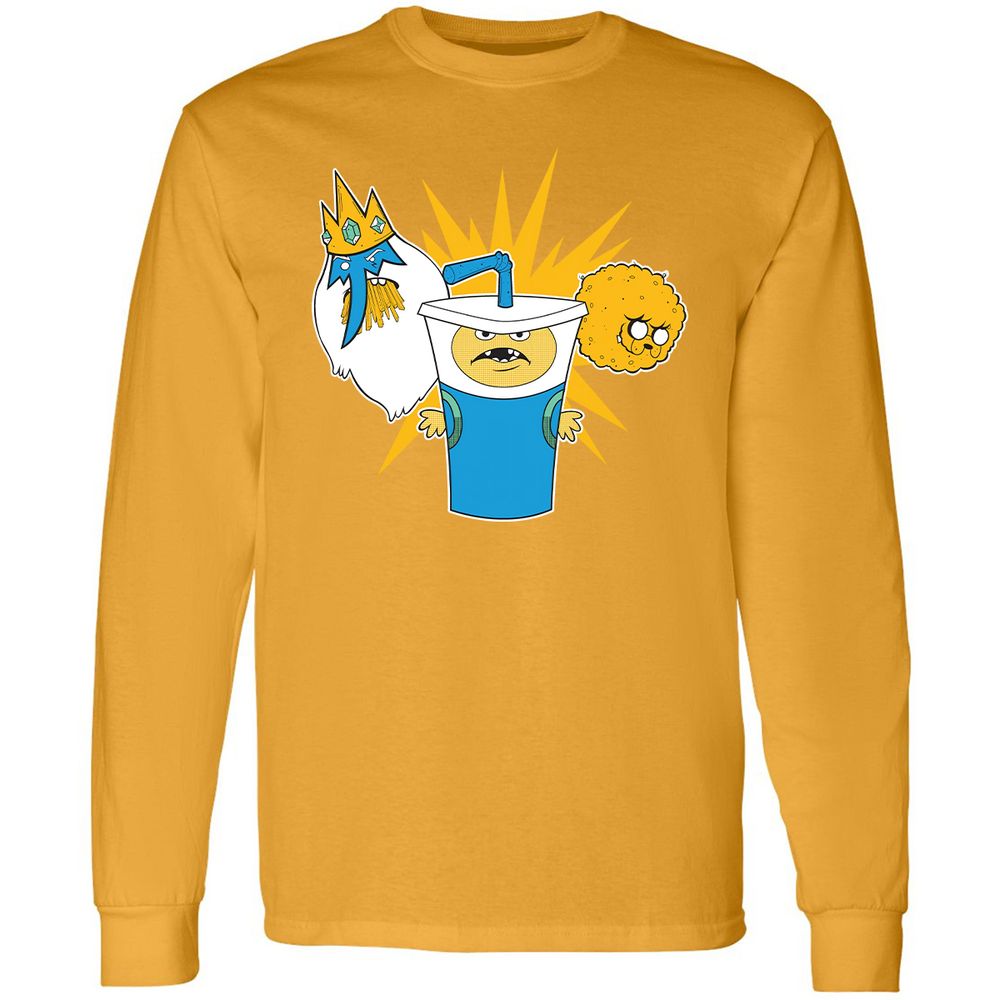 Long Sleeve T-Shirt - MXUGG8N2 - Gold - 9