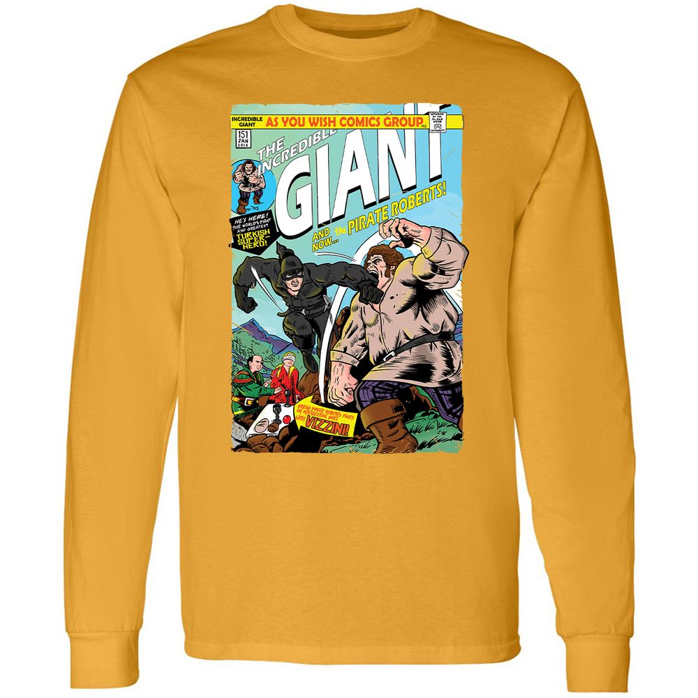 Long Sleeve T-Shirt - QE1HS8VP - Gold - 9