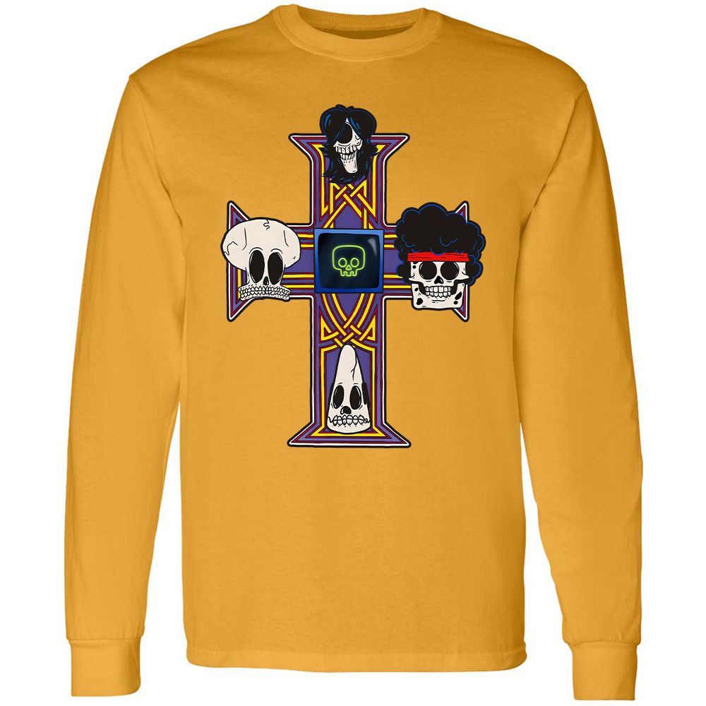 Long Sleeve T-Shirt - G2S69KL5 - Gold - 9