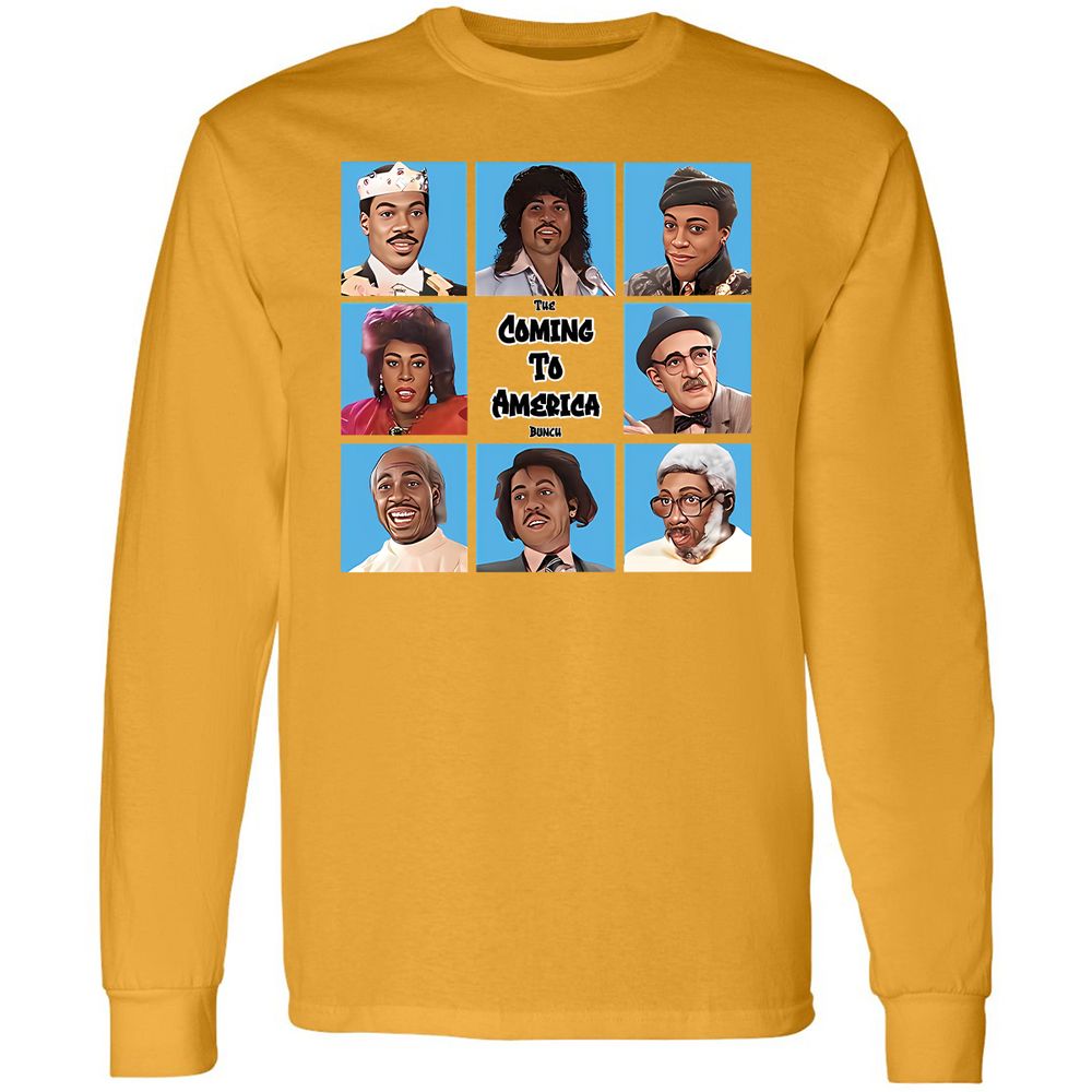 Long Sleeve T-Shirt - MMTQAYMQ - Gold - 9