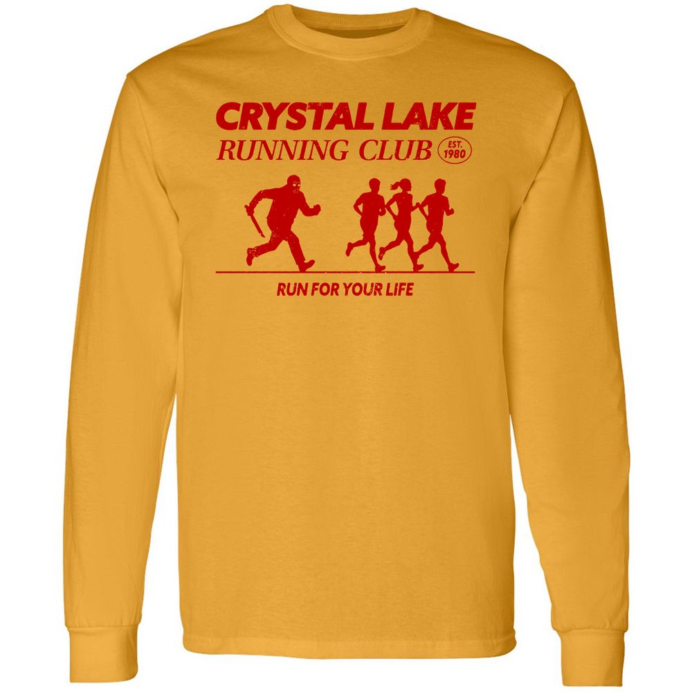 Long Sleeve T-Shirt - 3PMNVK9D - Gold - 9