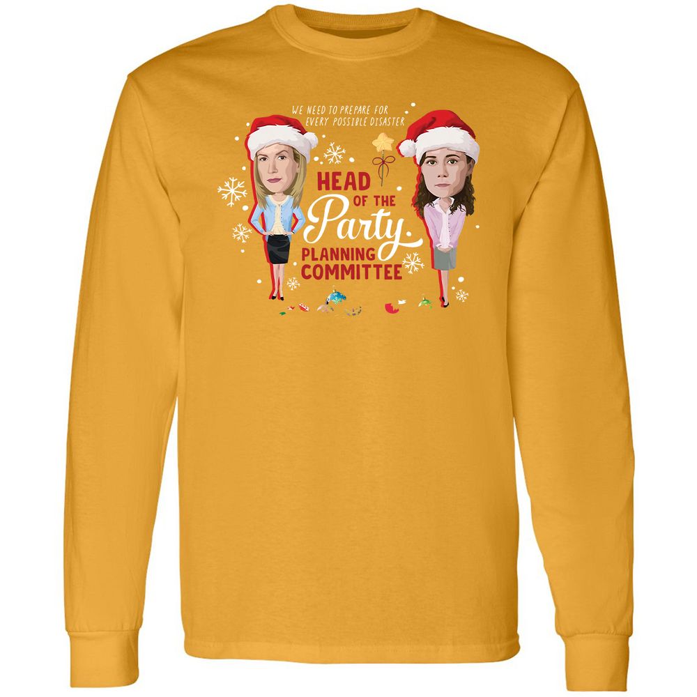 Head Of The Party Planning Committee Christmas - Gold - 9