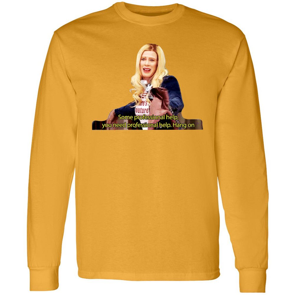 Long Sleeve T-Shirt - LJG6Z46G - Gold - 9