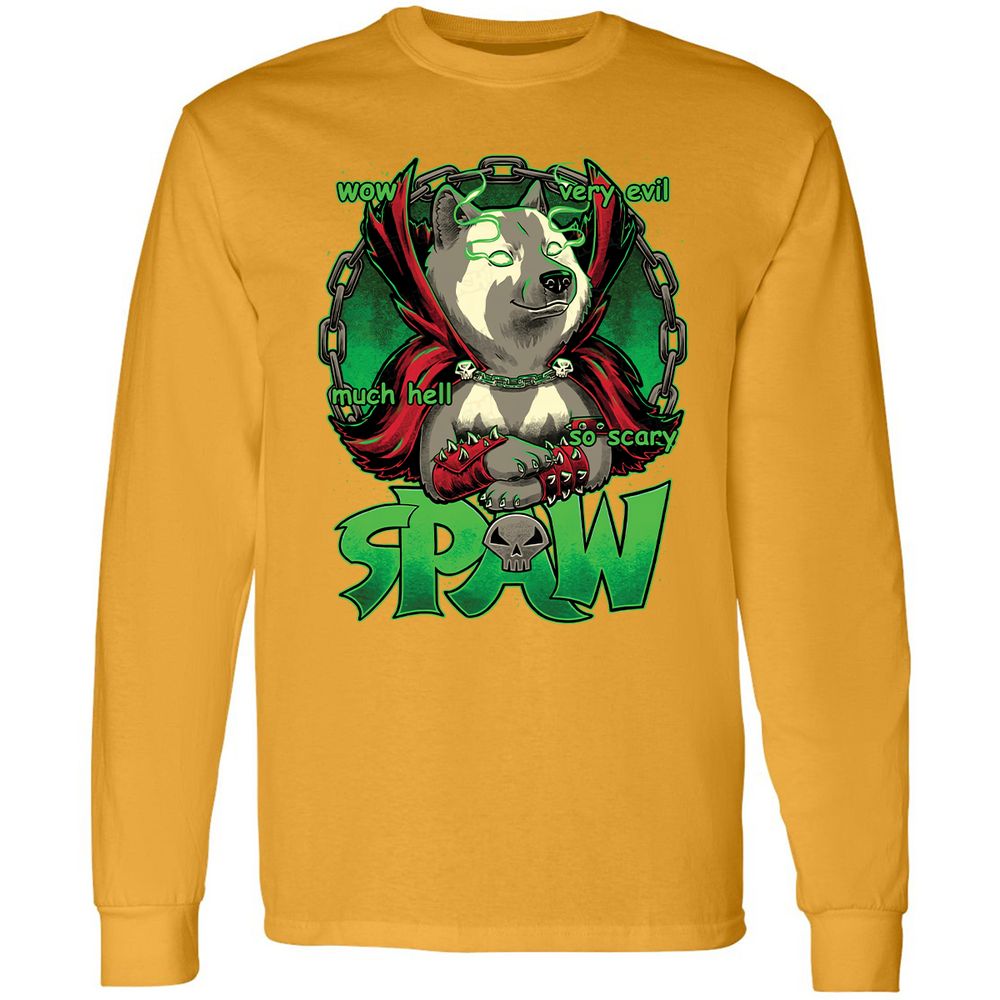 Long Sleeve T-Shirt - 9VFXE7JV - Gold - 9