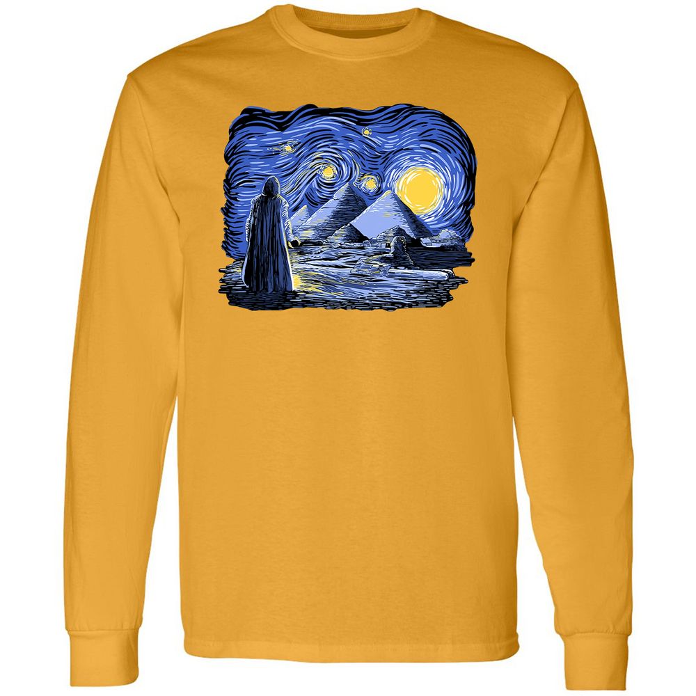 Long Sleeve T-Shirt - 3JSFV2FC - Gold - 9