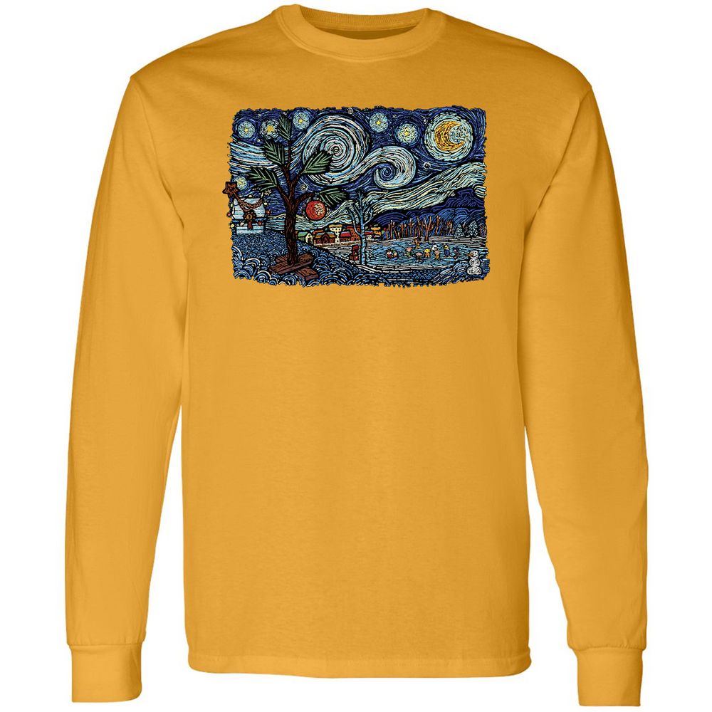 Long Sleeve T-Shirt - 17R6V3TJ - Gold - 9