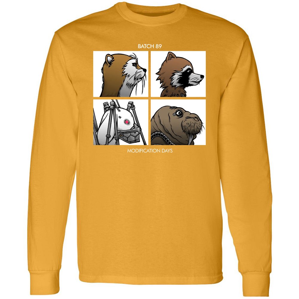 Long Sleeve T-Shirt - XY8Z3B4G - Gold - 9