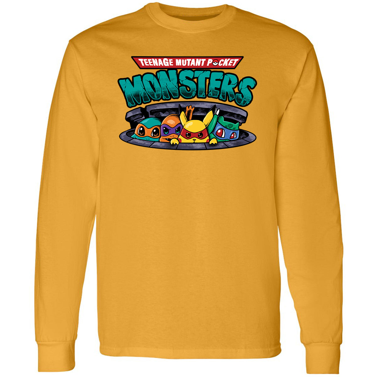 Long Sleeve T-Shirt - HSJX8UFE - Gold - 9