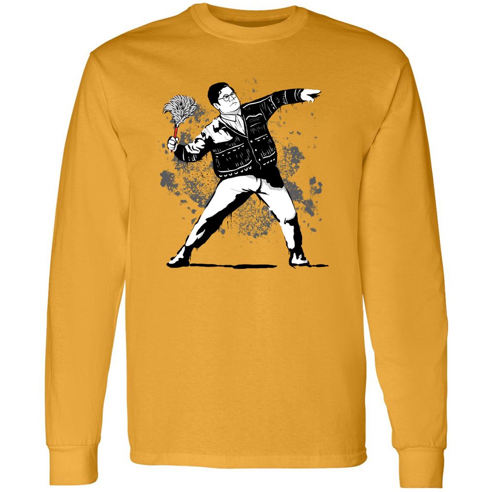 Long Sleeve T-Shirt - 7RWSM3B7 - Gold - 9