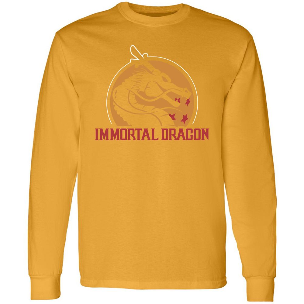 Long Sleeve T-Shirt - UTZX6CAD - Gold - 9