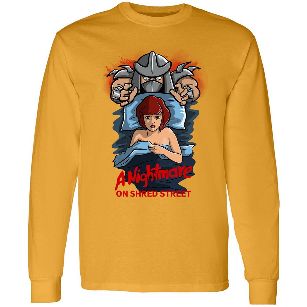 Long Sleeve T-Shirt - SQWZ8TEJ - Gold - 9