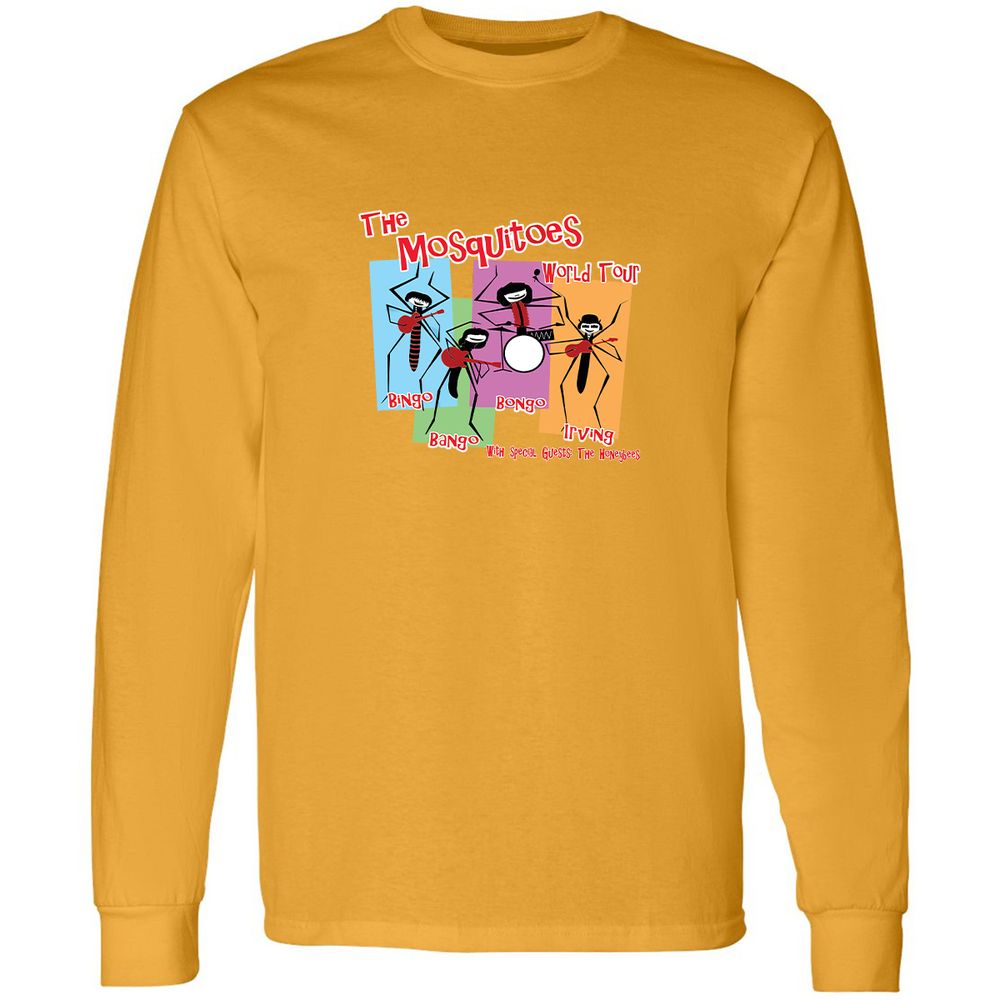 Long Sleeve T-Shirt - 3B9UR7LT - Gold - 9