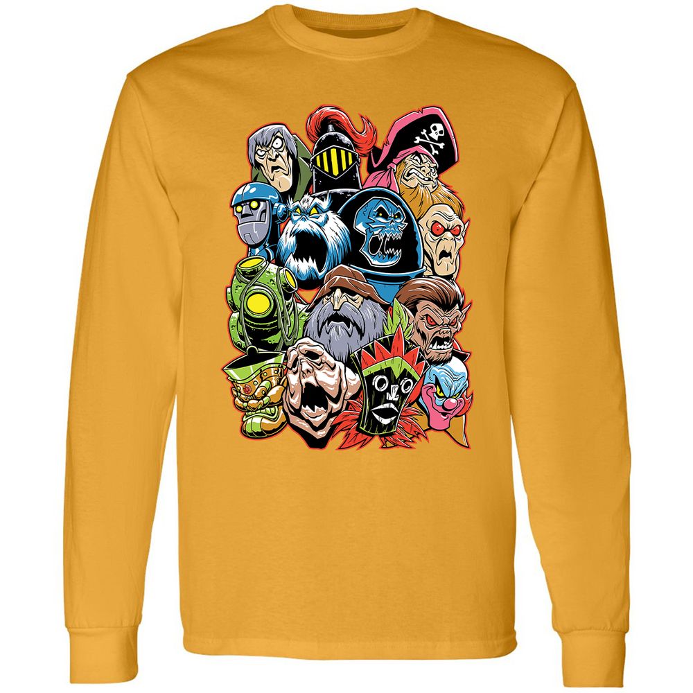 Long Sleeve T-Shirt - QEEF61W6 - Gold - 9