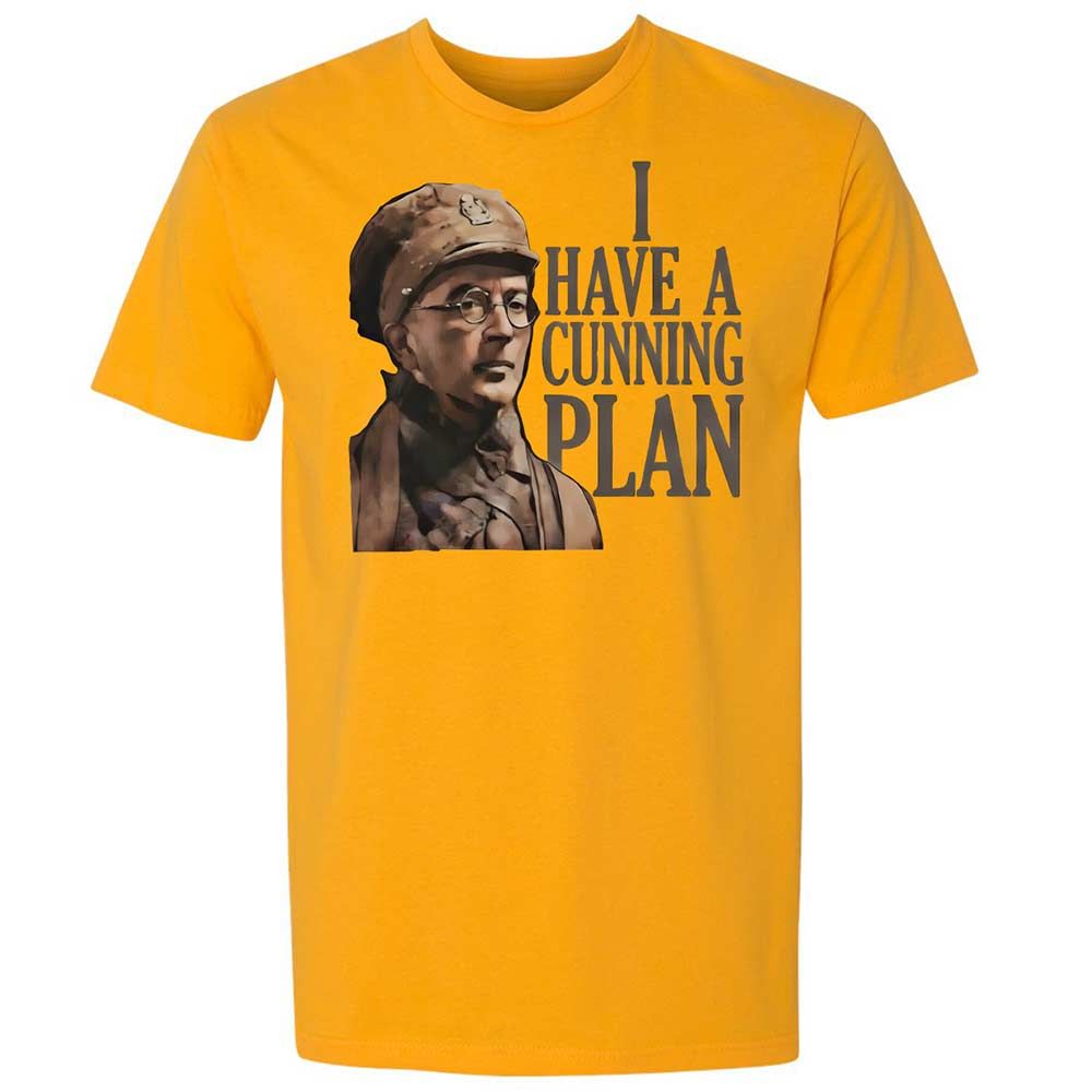 I Have A Cunning Plannn - Gold - 9