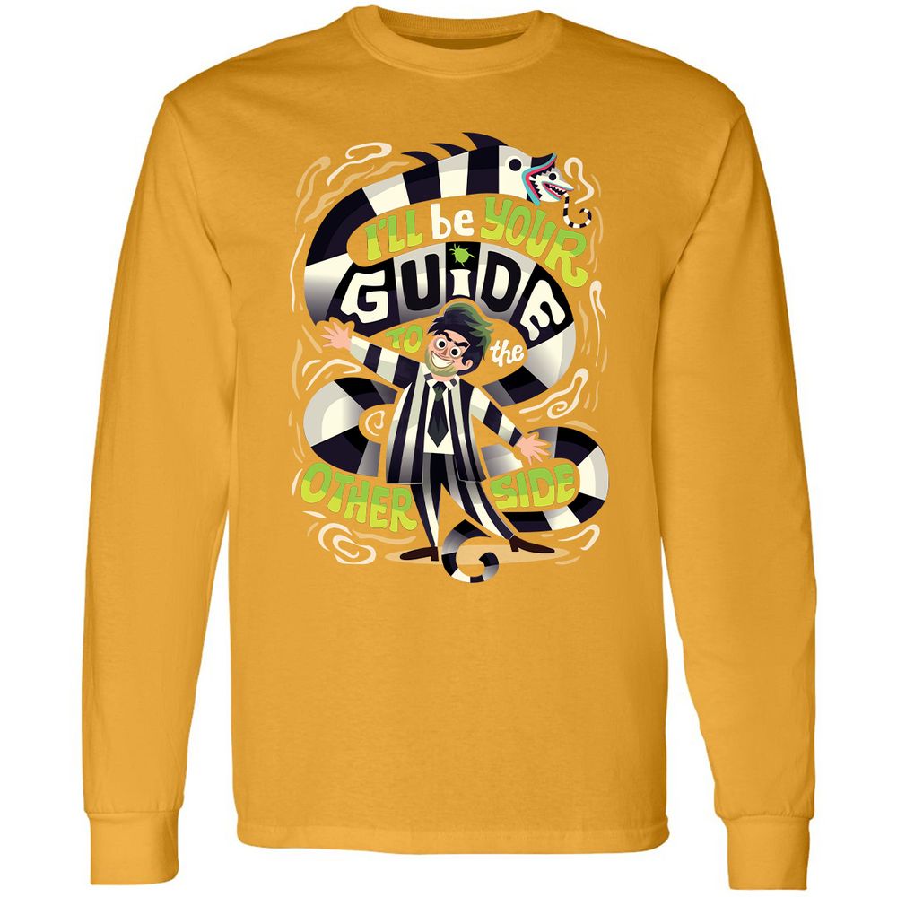 Long Sleeve T-Shirt - 8E2D2UY3 - Gold - 9
