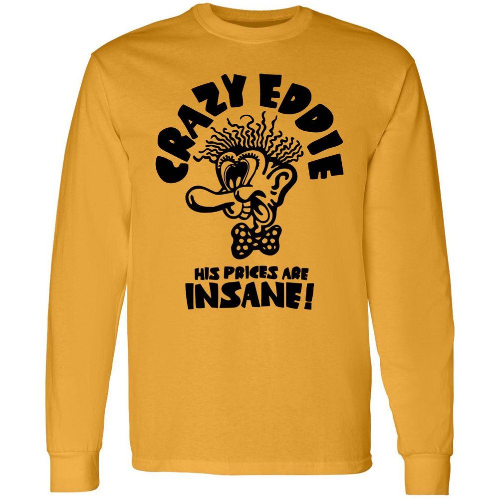 Long Sleeve T-Shirt - U8BYAMH5 - Gold - 9