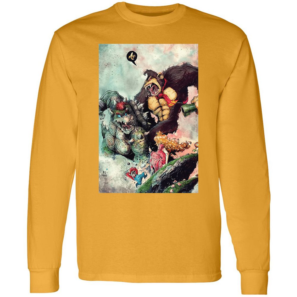Long Sleeve T-Shirt - RYC4EWDX - Gold - 9