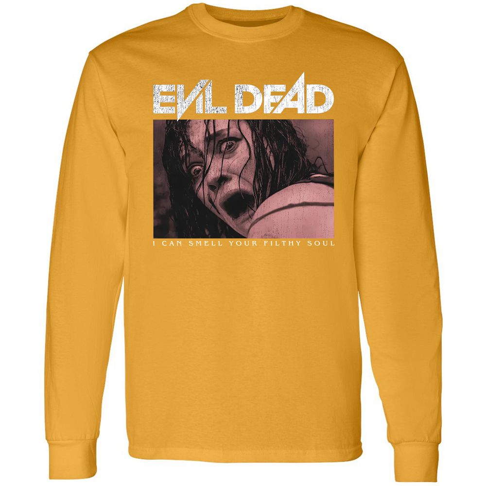 Long Sleeve T-Shirt - Black - Gold - 9
