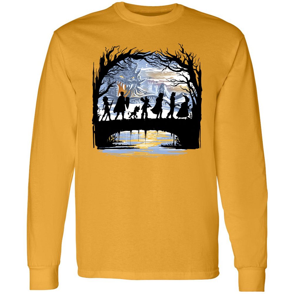 Long Sleeve T-Shirt - 6CL3C7PP - Gold - 9